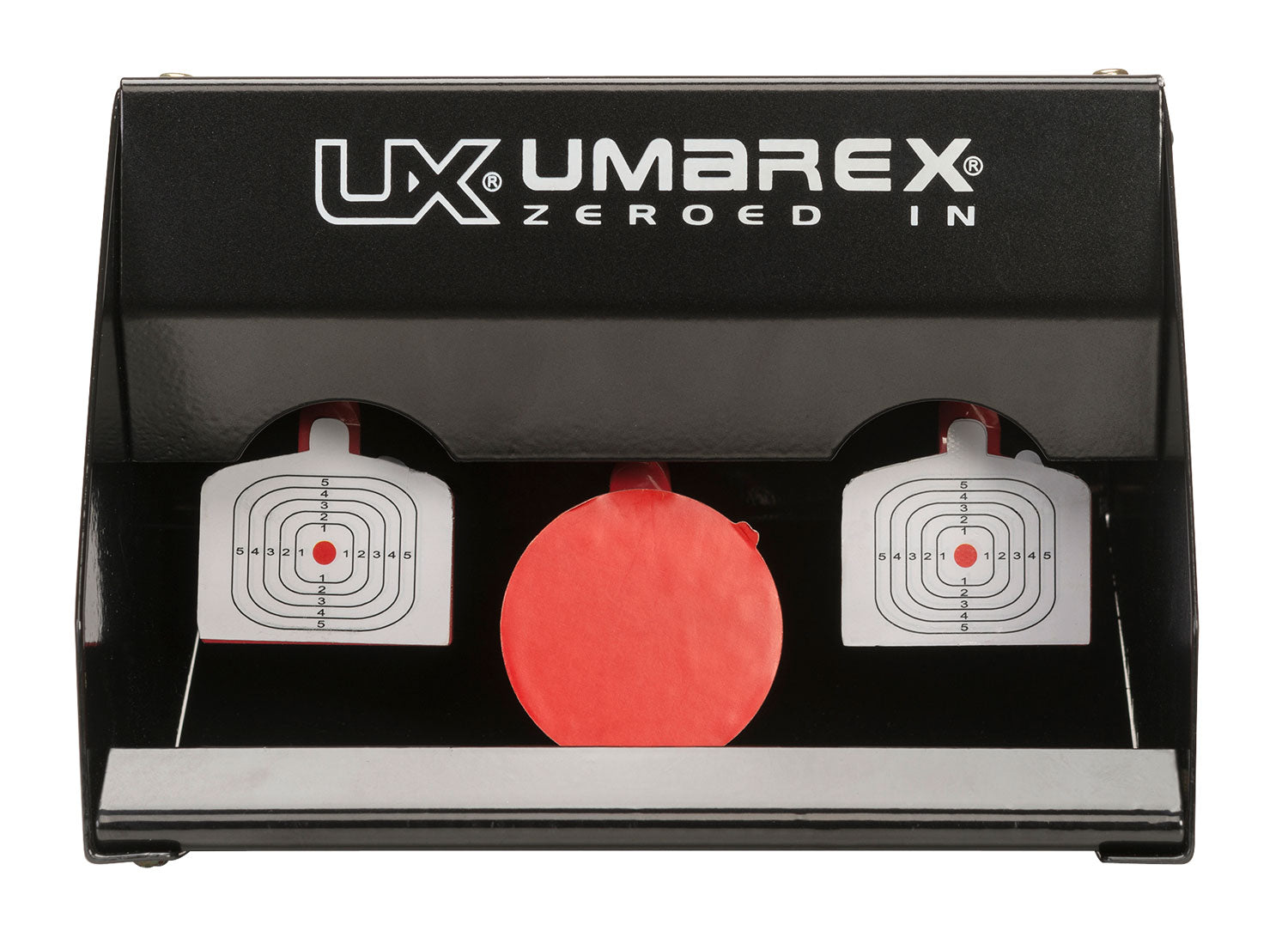 Umarex 2218075 Trap Shot Re-Settable Steel Target Air Rifle Red and White