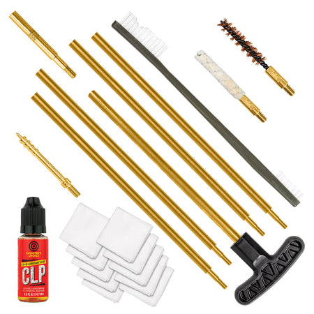 Otis FGSRS22 .22/.223/5.56NATO Cleaning Kit for Rifle and Pistol Yellow Case