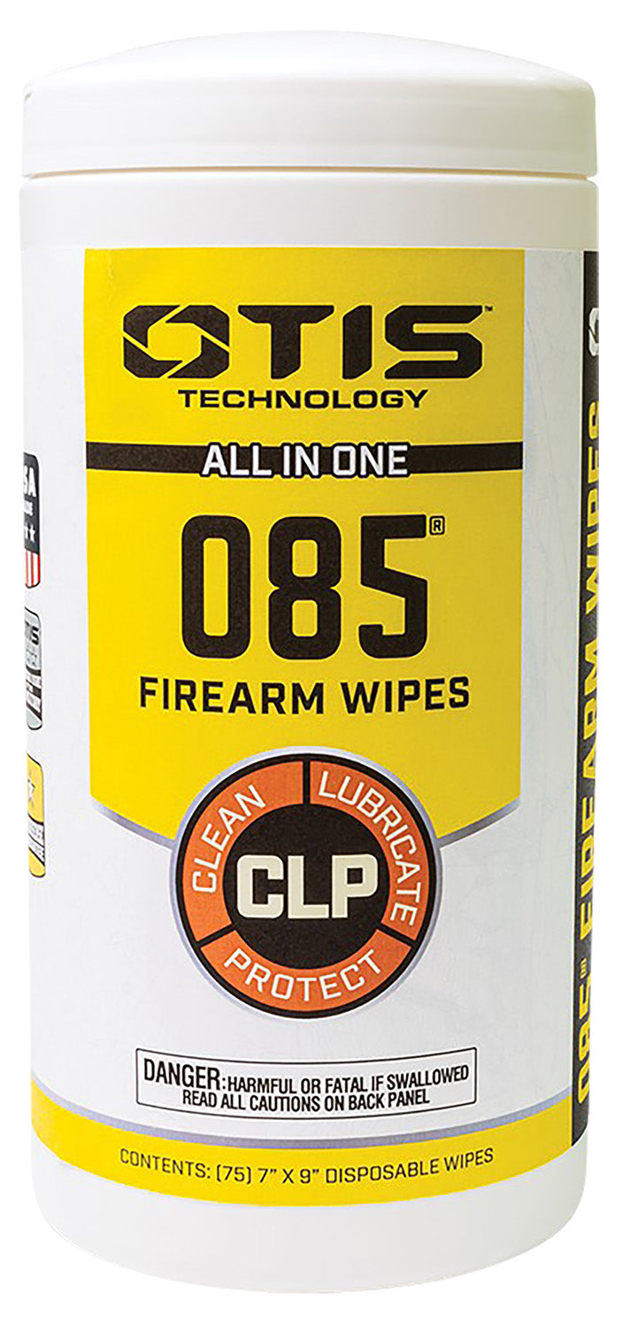 Otis O85 CLP Firearm Cleaning Wipes Rust and Corrosion Prevention 75 Count