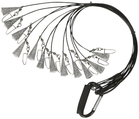 Higdon Outdoors 30328 Decoy Anchor Rig Non-Tangle Black Nylon 48" 12 Pack