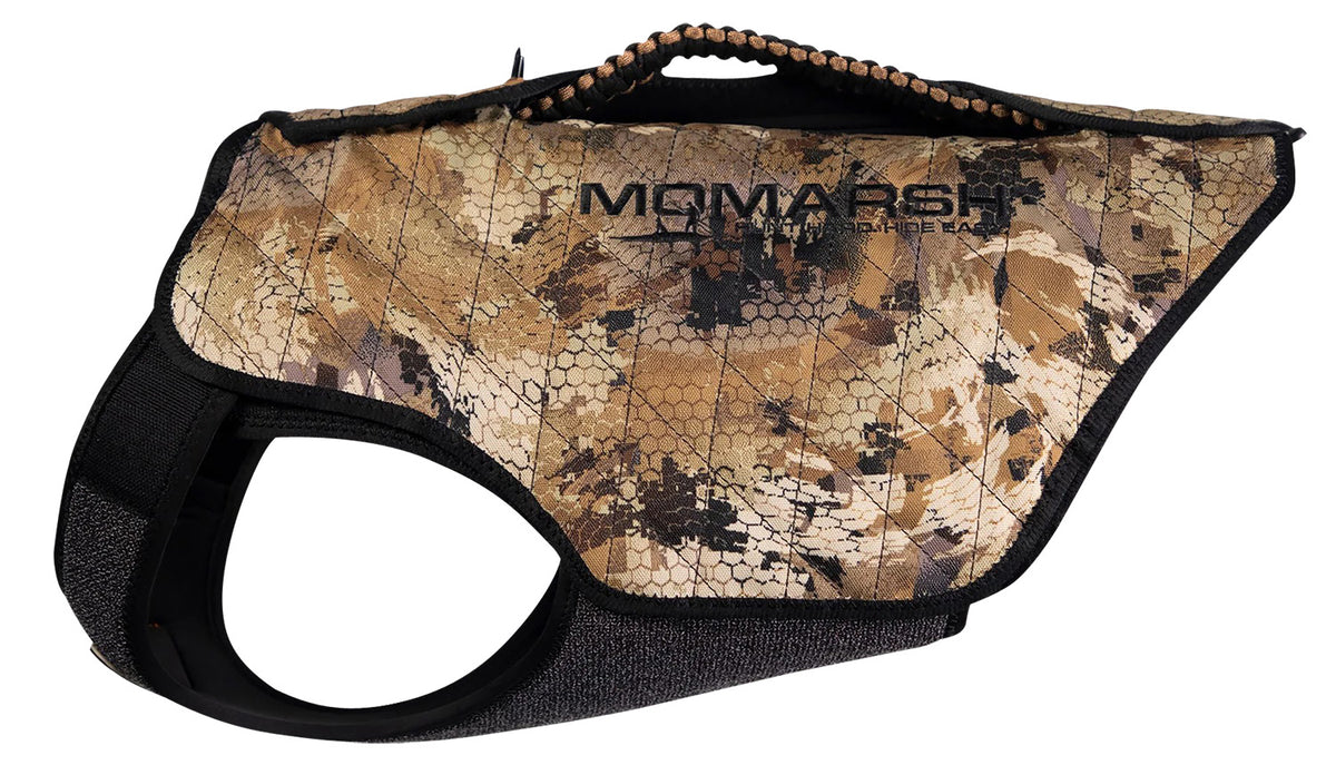 MOmarsh 34126 Versa-Vest Mossy Oak Original Bottomland Adjustable Neoprene Dog Hunting Vest