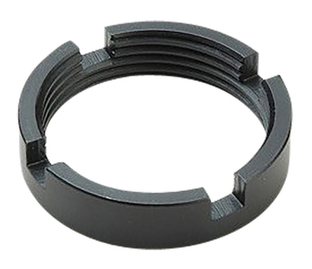 Ergo 4971B AR-15 Black Steel Castle Nut Fits Commercial Military and Hybrid Buffer Tubes