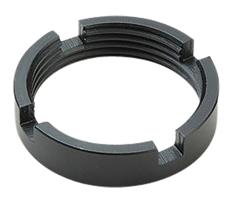 Ergo 4971B AR-15 Black Steel Castle Nut Fits Commercial Military and Hybrid Buffer Tubes