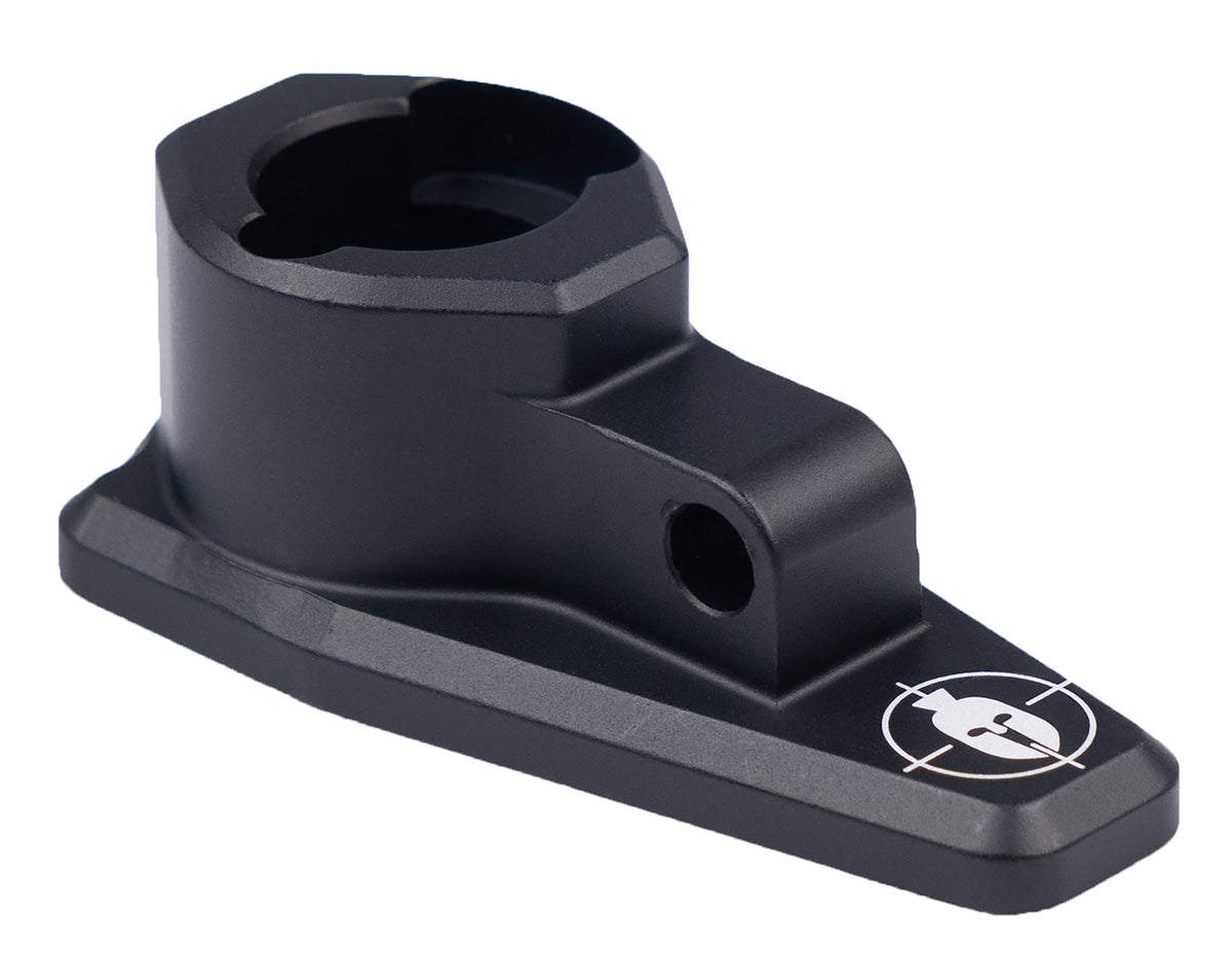 Primos 65907 Spartan Tripod Classic Rifle Adapter Gray Includes Multiple Screw Options