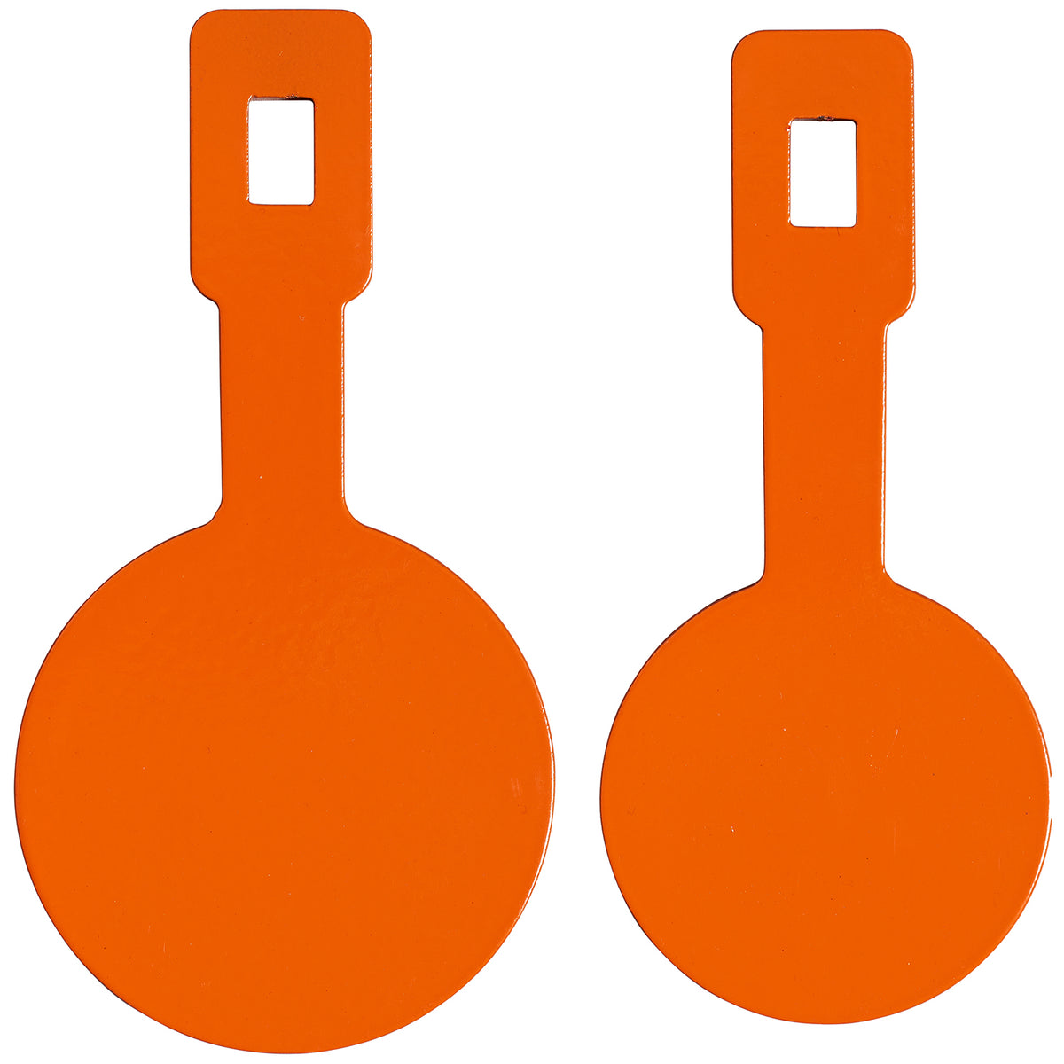 Champion Targets 44923C Orange TYL Impact Steel Rimfire 22LR Circle Targets 4-Pack