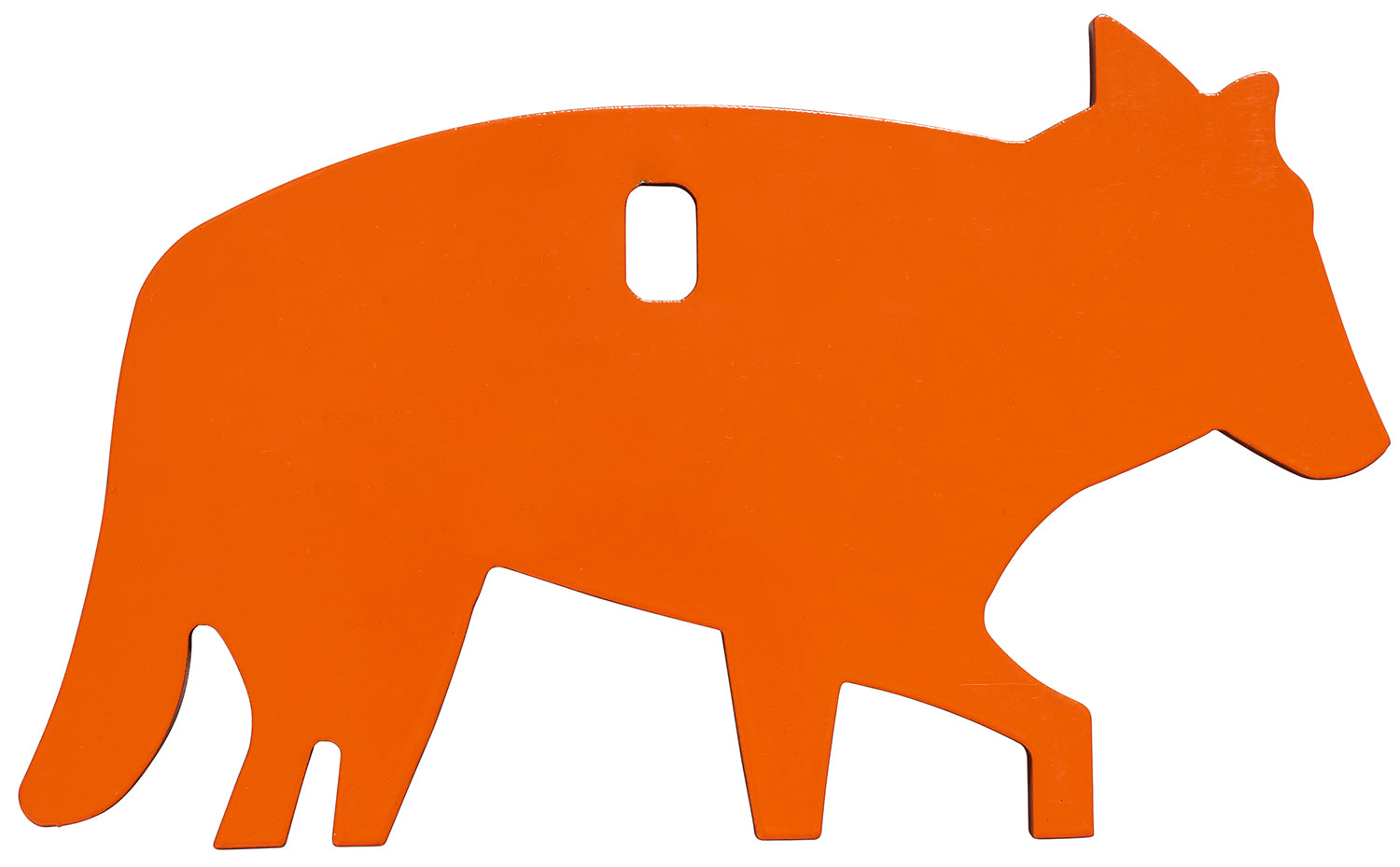 Champion Targets 44917C Orange Steel Coyote Rimfire 22LR Target 7"x3"