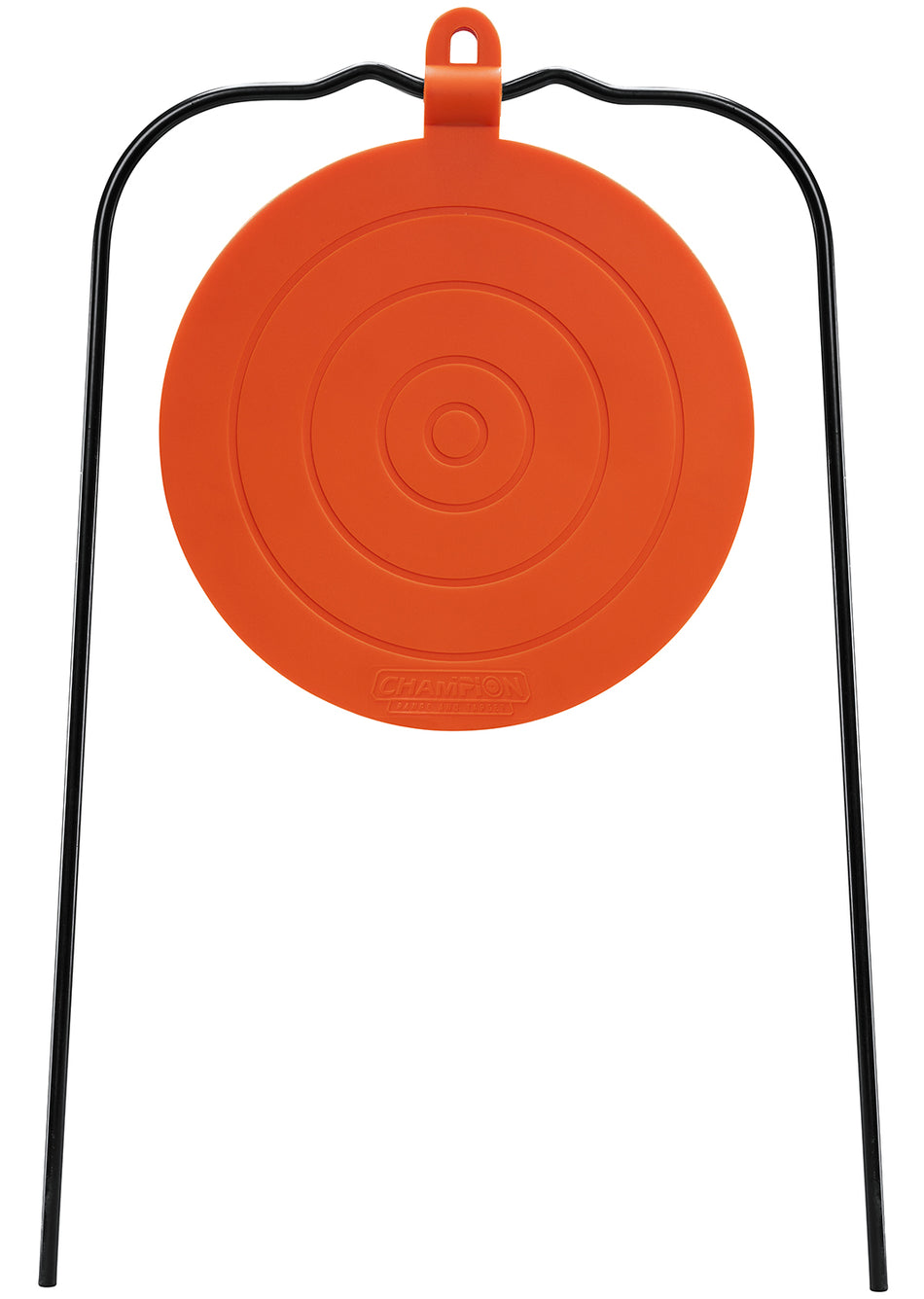 Champion Targets 40867 Steel Hanging Gong Centerfire Target Black/Orange