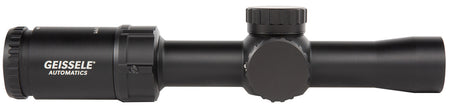 Geissele Super Precision Black Anodized 1-6x26mm Rifle Scope with Illuminated DMRR-1 MIL Reticle