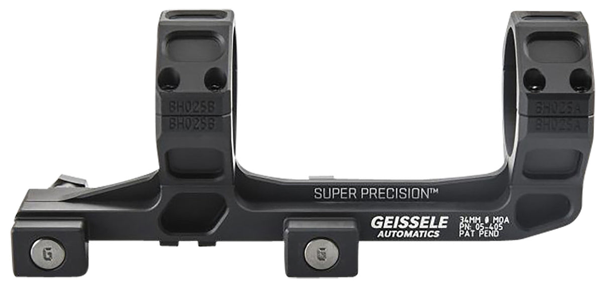 Geissele Automatics Super Precision Scope Mount Combo Black Anodized AR-15