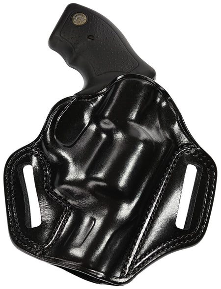 Galco CM270B Combat Master OWB Black Leather Pancake Belt Holster Browning Hi-Power Springfield SA-35 Right Hand