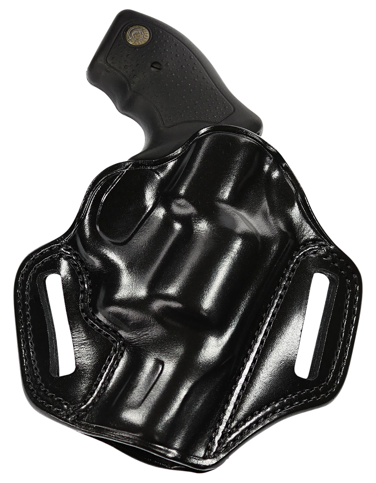 Galco Combat Master CM880B OWB Black Leather Belt Slide Springfield XDM 4.5" Right Hand