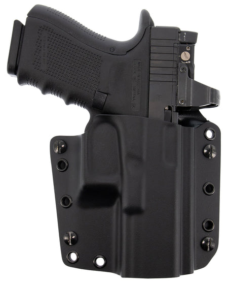 Galco CVS880RB Corvus Black Kydex Convertible Holster with Belt Loop for Springfield XDM Elite 4.5", RH