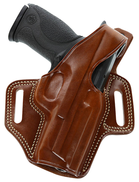Galco FL870R Fletch Tan Leather Outside-the-Waistband Belt Slide Holster for Sig P365XL, RH