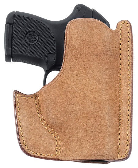 Galco PH892 Natural Horsehide Pocket Holster for Springfield Hellcat/Kahr PM9/SCCY CPX-2/Beretta Nano, Ambi