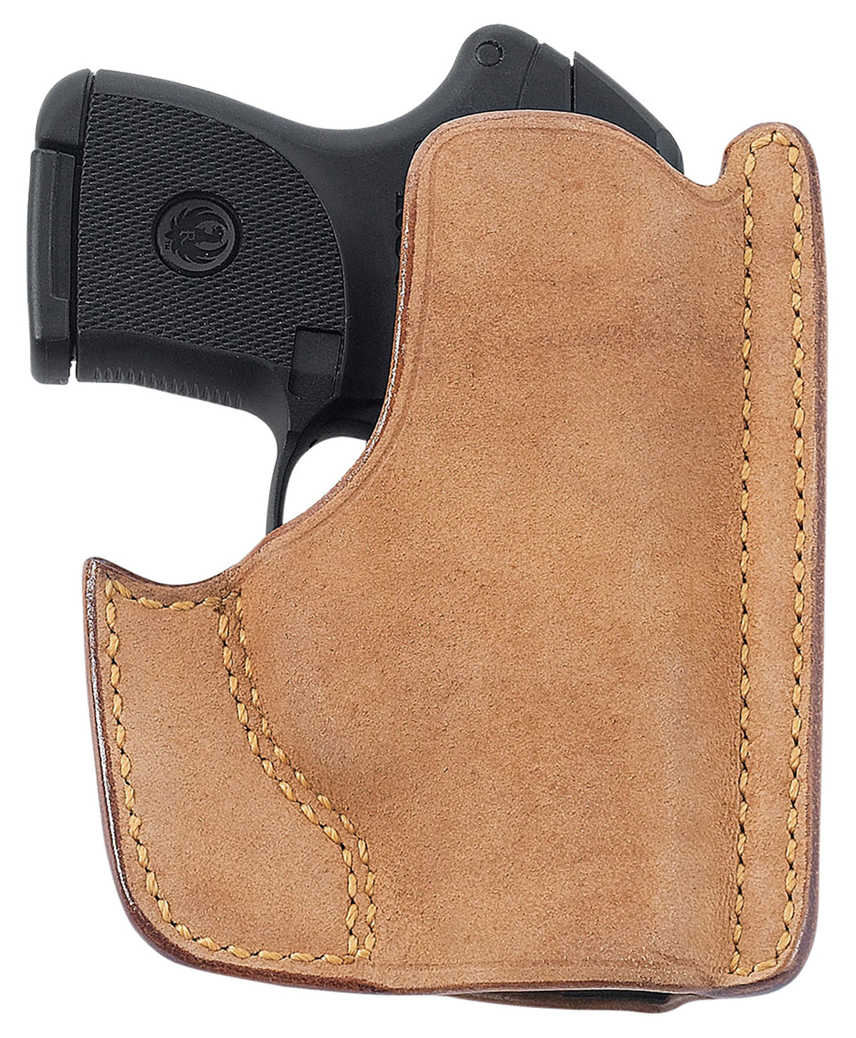 Galco PH652 Natural Horsehide Pocket Holster for Ruger MAX-9/FN 503/Springfield XD-S/Taurus 709, Ambi
