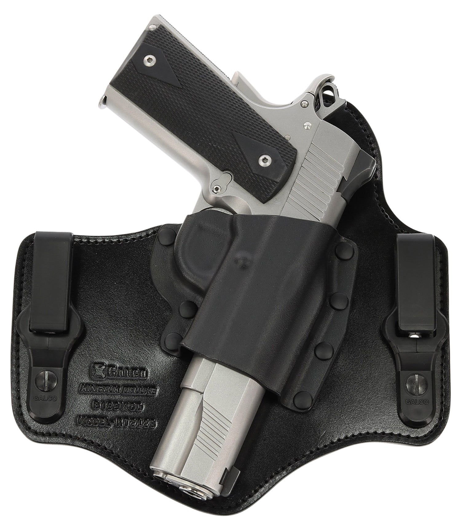 Galco KT870RB KingTuk Deluxe Inside Waistband Holster Sig P365/XL/5X Black Leather RH