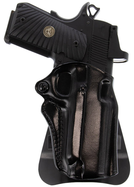 Galco SM2-652B Speed Master 2.0 Outside Waistband Black Leather Paddle Mossberg MC1sc/M&P Shield RH