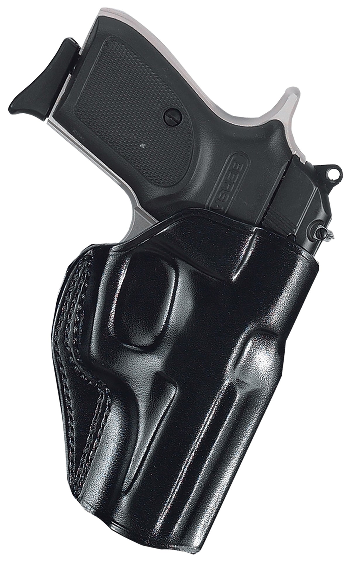 Galco SG858B Stinger Outside Waistband Black Leather Belt Slide S&W M&P 380 Shield EZ Right Hand