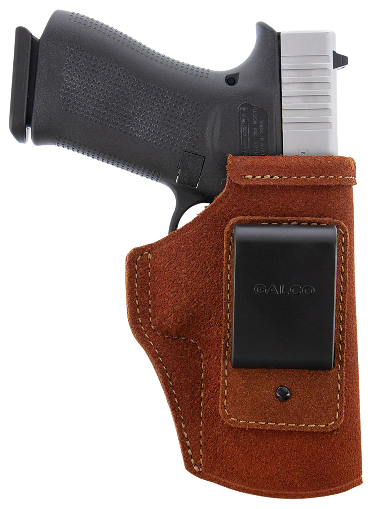 Galco STO858 Stow-N-Go Inside Waistband Natural Leather Holster S&W M&P 380 EZ RH