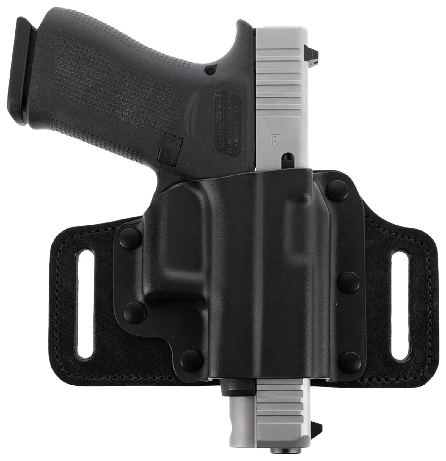 Galco TacSlide OWB Black Kydex Leather Belt Holster for Sig P365/X/XL/Spectre Comp RH
