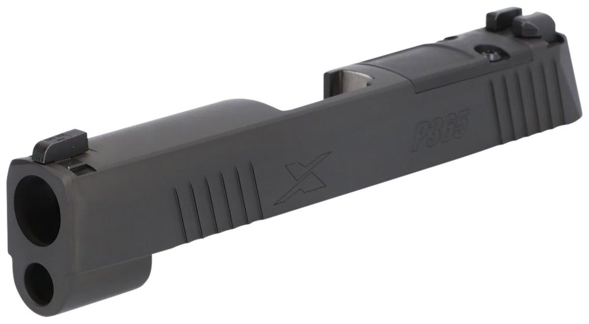 Sig Sauer 8900986 P365XL Stainless Steel Slide Assembly 9mm Black Nitride 3.7" Barrel Compatible Optic Ready XRAY3 Sights