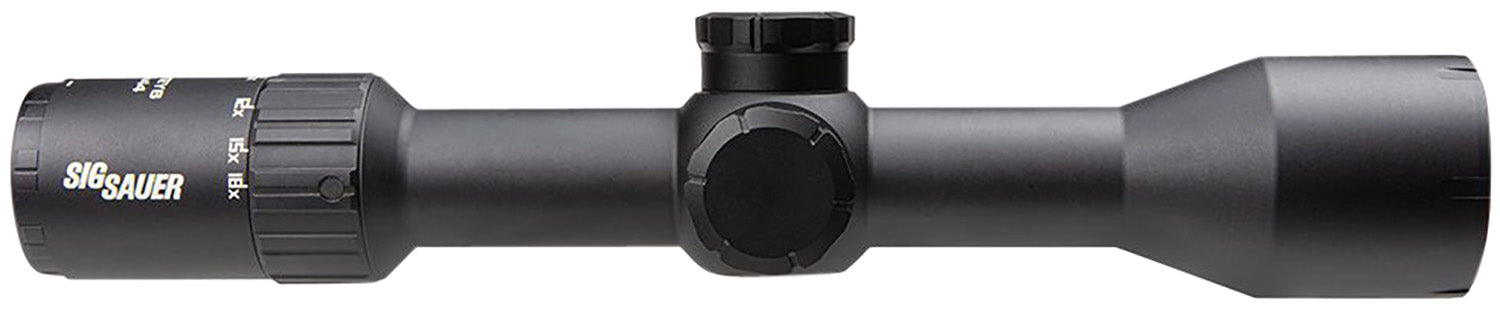 Sig Sauer SOW63111 Whiskey6 Black 3-18x44mm 30mm Tube MOA Milling Hunter 2.0 Reticle Hunting Scope