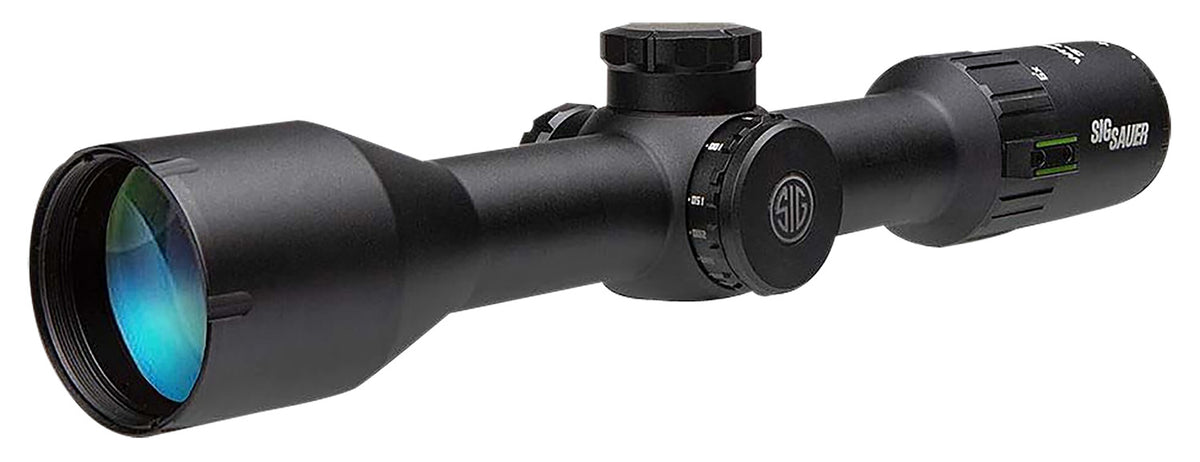 Sig Sauer SOW63112 Whiskey6 Black 3-18x44mm 30mm Tube MOA Milling Hunter 2.0 Reticle w/Locking Turrets