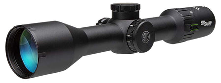 Sig Sauer SOW63114 Whiskey6 Black 3-18x44mm 30mm Tube Quadplex Reticle Hunting Scope Locking Turrets