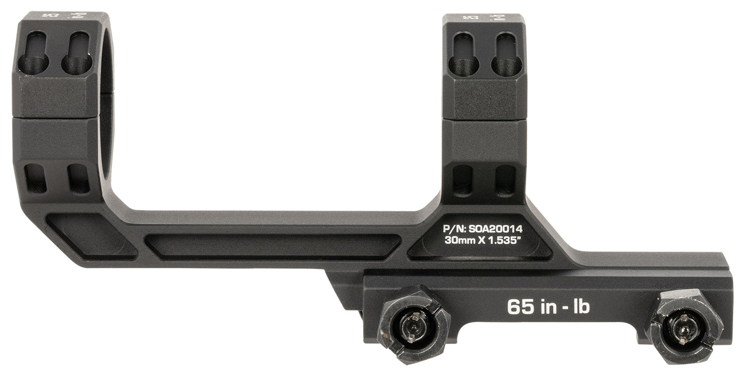 Sig Sauer SOA20014 Alpha MSR Riflescope Mount and Ring Set 30mm Black Anodized Aluminum Picatinny