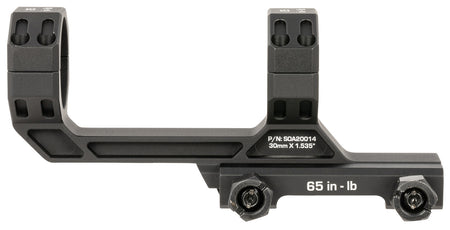 Sig Sauer SOA20014 Alpha MSR Riflescope Mount and Ring Set 30mm Black Anodized Aluminum Picatinny