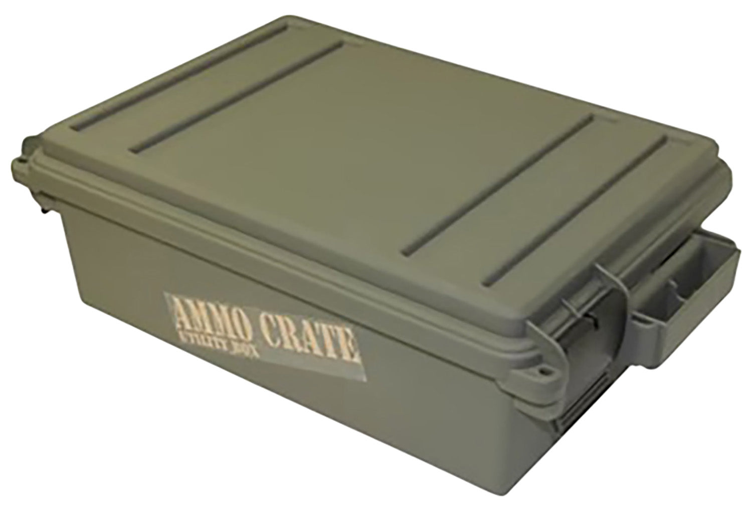 MTM Case-Gard ACR418 12 Gauge Ammo Crate Utility Box Army Green Polypropylene Stackable