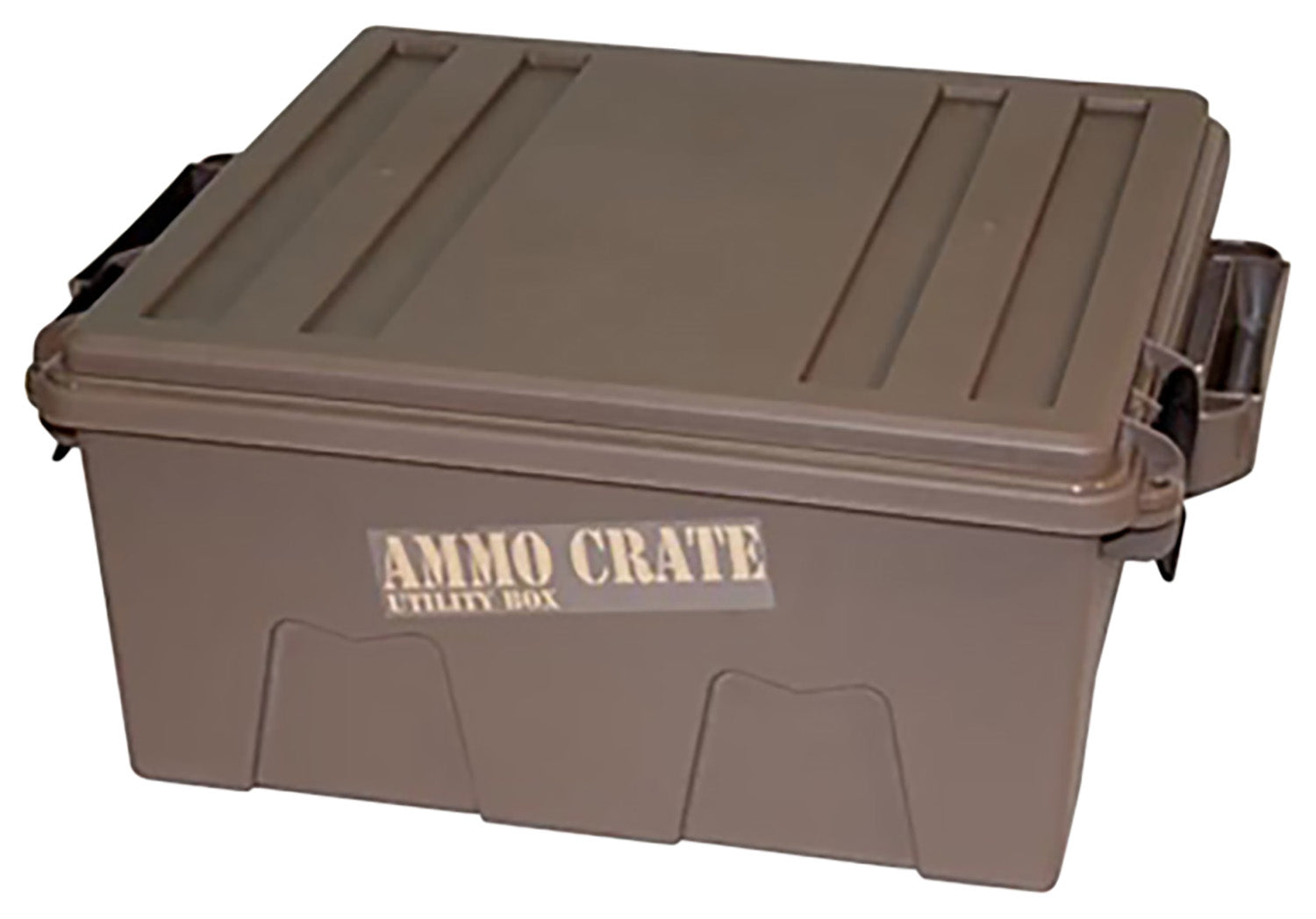 MTM Case-Gard ACR872 Ammo Crate Utility Box Dark Earth Polypropylene Stackable Water-Resistant