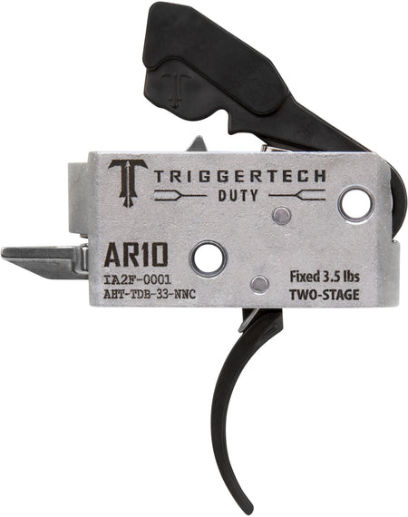 TriggerTech AHTTDB33NNC AR-10 Duty Curved Two-Stage Trigger 3.50 lbs