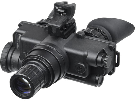 AGM 12W7P122153211 Wolf-7 PRO NL1 Night Vision Goggles 1x 27mm Gen 2+ Level 1 45-54 lp/mm Green Filter Black