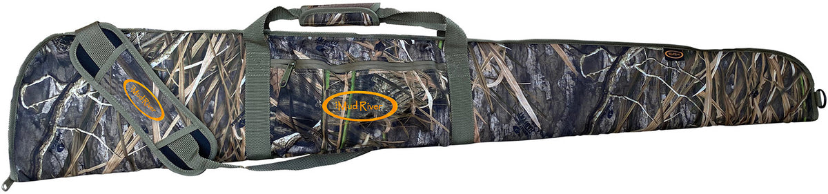 Mud River 38056 Deluxe Floating Gun Case Habitat w/ Choke Tube & Flag Accessory Pockets