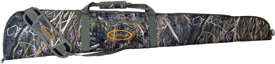 Mud River 38056 Deluxe Floating Gun Case Habitat w/ Choke Tube & Flag Accessory Pockets