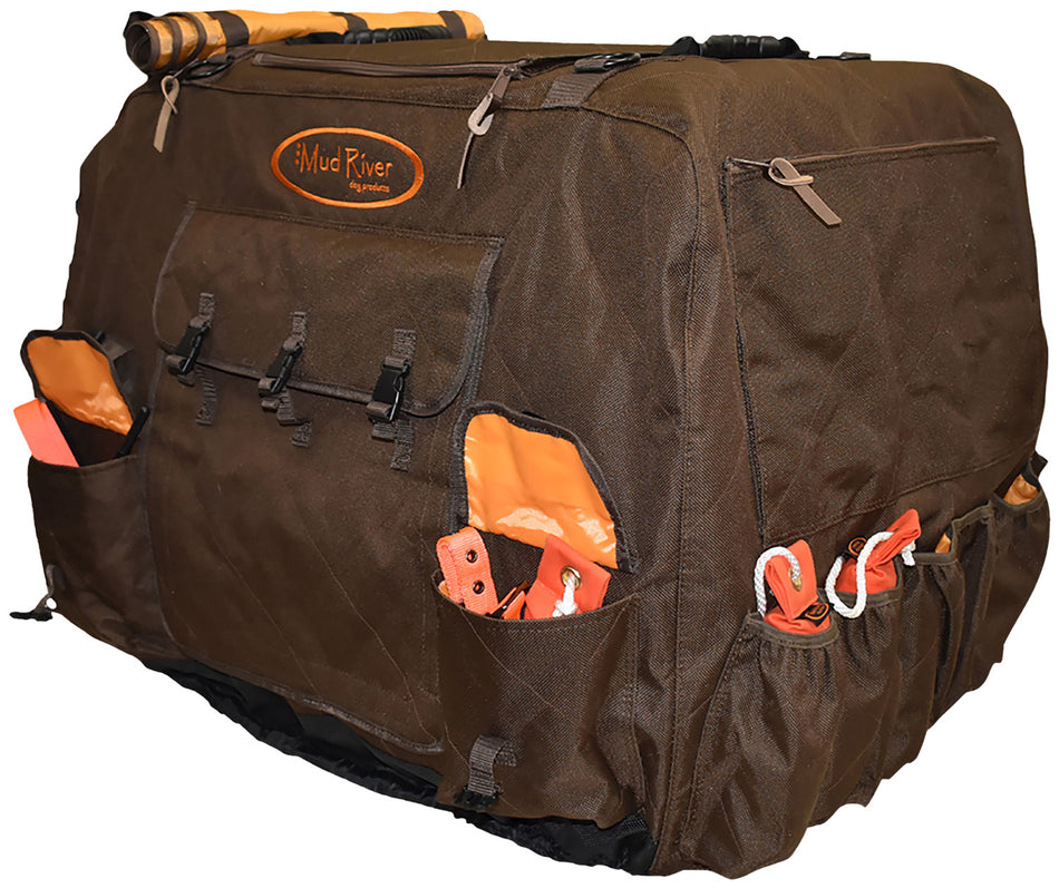 Mud River MRM1515 Dixie Brown Polyester Insulated Kennel Cover Large Size
