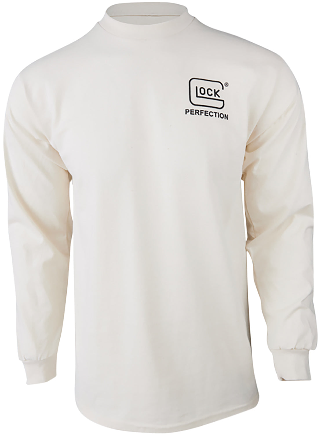 Glock Born In Austria Pre-Shrunk Cotton Long Sleeve Tee Tan XX-Large