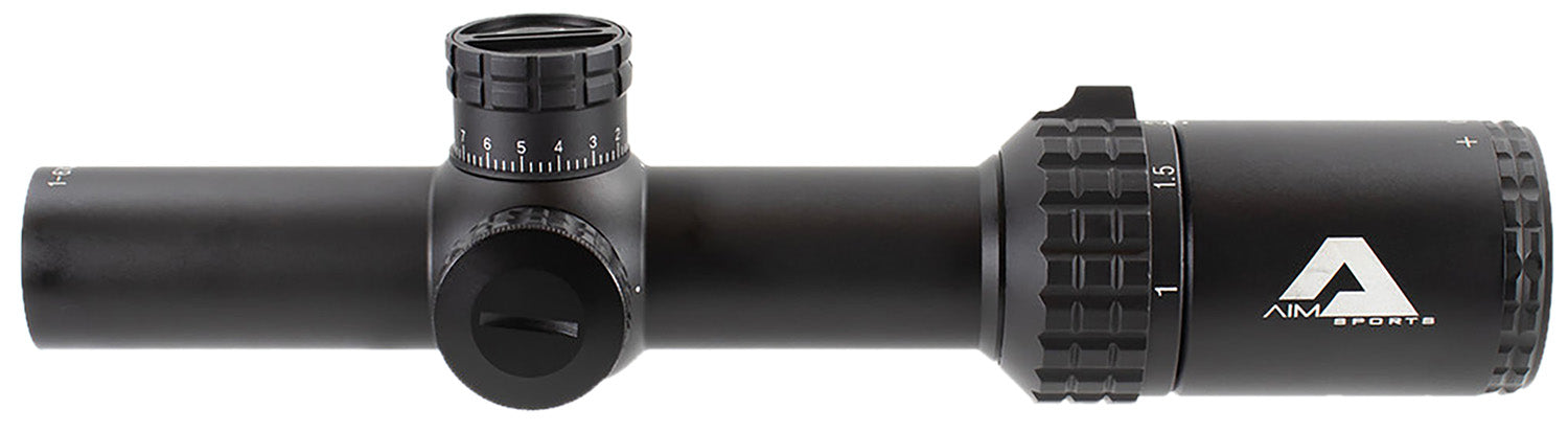 Aim Sports Alpha 6 1-6x24mm Black Anodized CQ1-MOA Scope