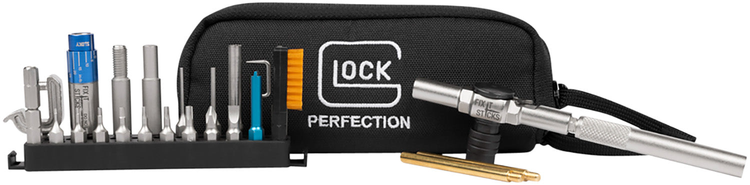 Glock 10445 Professional Armorer's Tool Kit Including Sight Tool and Magazine Base Plate Removal, Black Case