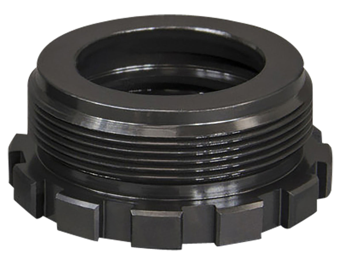 YHM 3051 Kurz QD Suppressor Mount Adapter 1 3/8"-24 TPI, 17-4 Stainless Steel, Matte Black