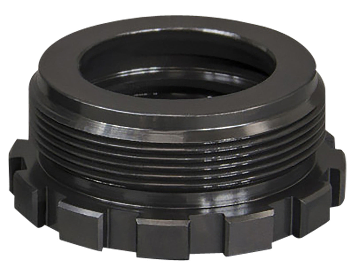 YHM 3051 Kurz QD Suppressor Mount Adapter 1 3/8"-24 TPI, 17-4 Stainless Steel, Matte Black
