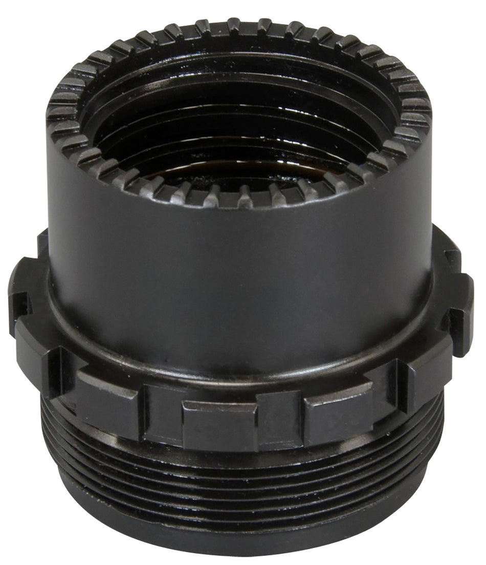 Yankee Hill 3060 Phantom QD Mount Adapter 1-3/8"-24 tpi Black Stainless Steel