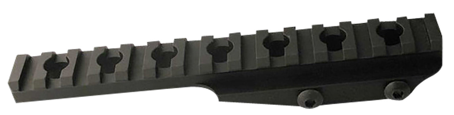 YHM 9473 6" Picatinny Rail Extension Matte Black Mil-Spec Hardcoat Anodized Aluminum