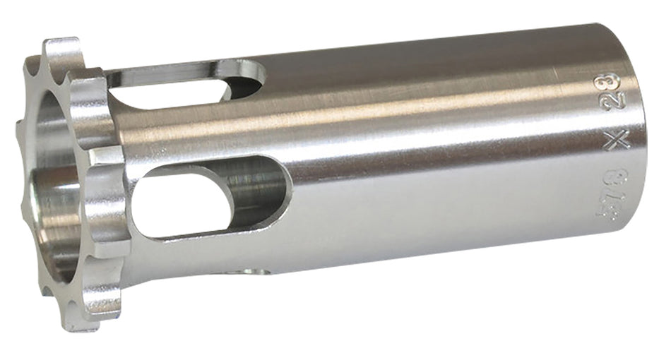 YHM 206028 Nielsen 2060-28 Suppressor Piston 9mm .500x28 Stainless Steel 10-Point Adjustment