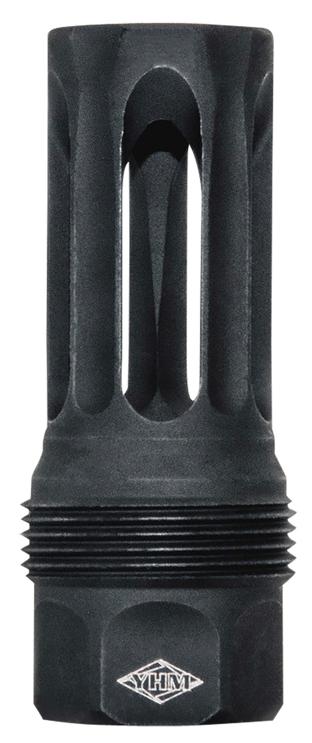 YHM 440524 sRx Quick-Detach Long Flash Hider Steel Black Phosphate 5/8"-24 tpi 9mm for sRx System