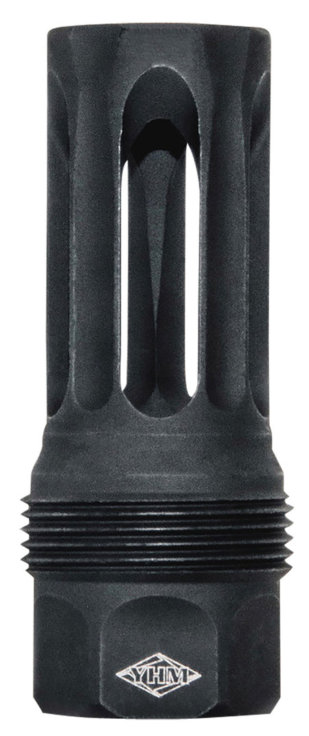 YHM 440524 sRx Quick-Detach Long Flash Hider Steel Black Phosphate 5/8"-24 tpi 9mm for sRx System