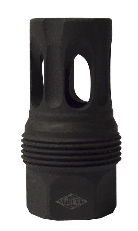 Yankee Hill Machine 444524B sRx QD Flash Hider Black Phosphate Steel 11/16"-24 TPI Suppressor Mount