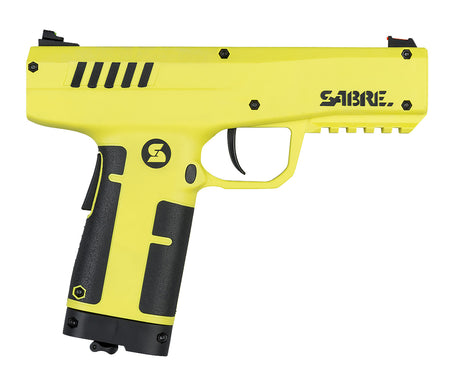 Sabre SLP1C Compact Pepper Spray Projectile Launcher 175ft Range Black/Yellow