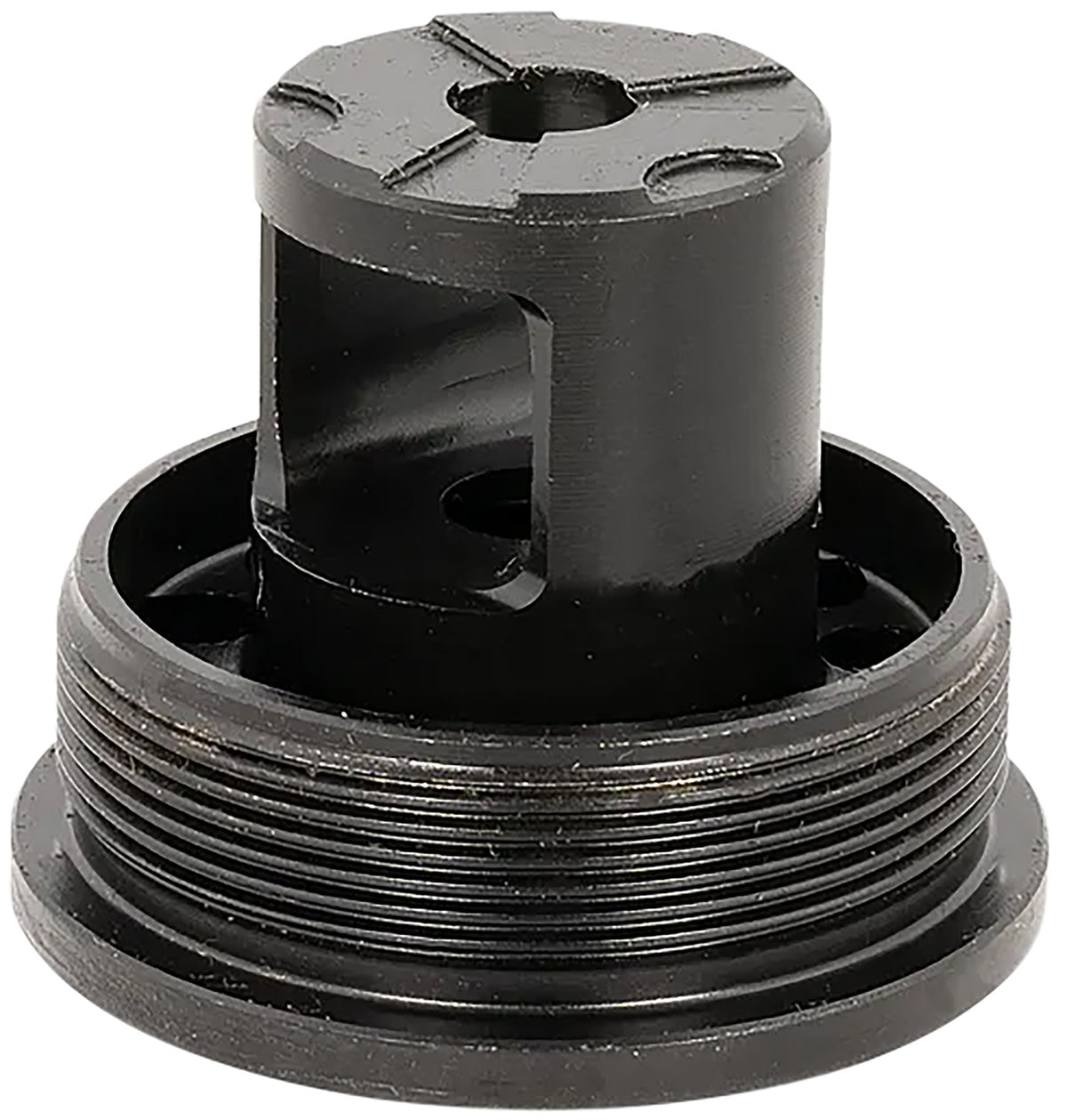 AAC 65010 1/2"-28 TPI Flange Indexing Direct-Thread Adapter for 1-3/8"-24 Tubes